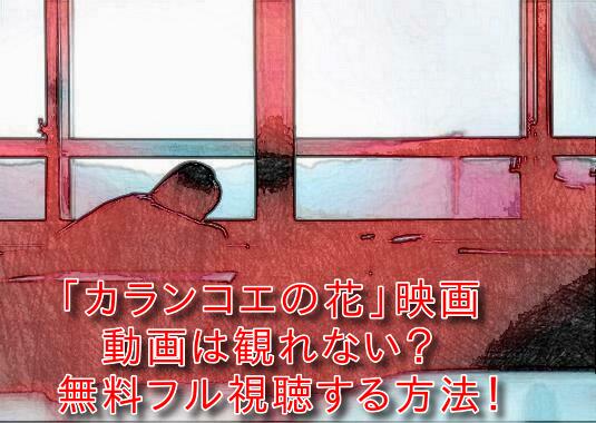 カランコエの花(映画)の動画は観れない？無料フル視聴する方法！